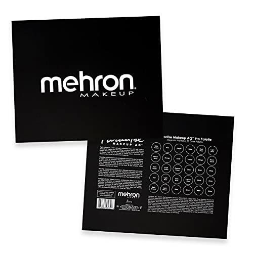 Mehron Makeup Paradise Makeup AQ 30 Color Pro Palette | Magnetic and Refillable Palette | Body Paint & Face Paint | Professional Makeup for Costumes, SFX, Halloween, & Cosplay - Thumbnail 7