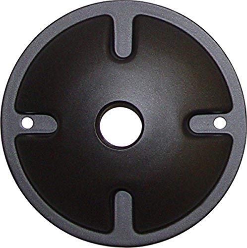 Image of Nuvo Lighting SF76 /665 One Light Die Cast Aluminum Durable Outdoor Landscape Lighting Security Flood Mounting Plate, Dark Bronze