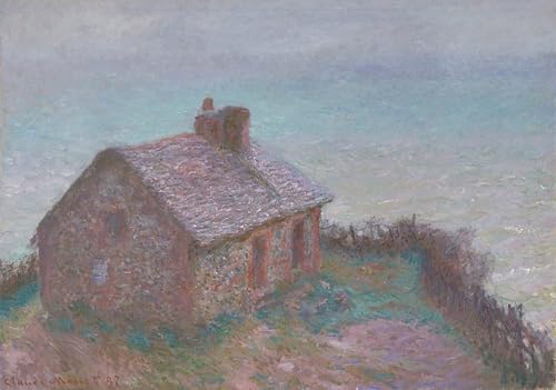 La casa de Varengeville de Claude Monet cuadro pintura mural sobre lienzo texturizado 60x90