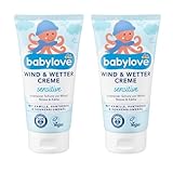 2x Babylove Wind & Wetter Creme Sensitiv | 2x75ml