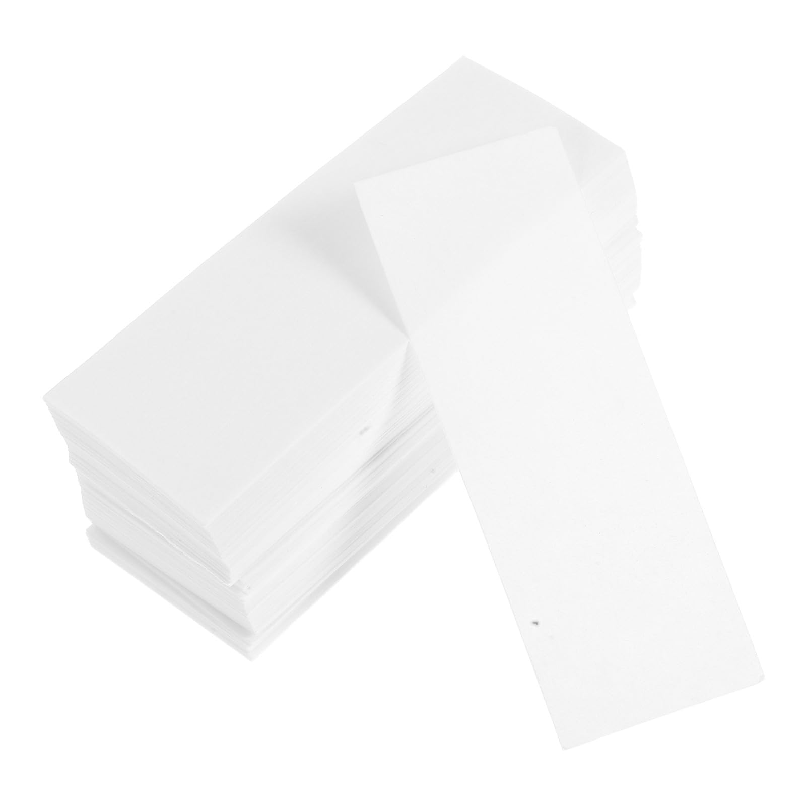 Laborpapierstreifen für Wissenschaftliche Anwendungen für Laborexperimente und Filterpapier 200 Stück aus Neutraler Baumwolle Weißes Experimentelles Löschpapier zur Farbabtrennung