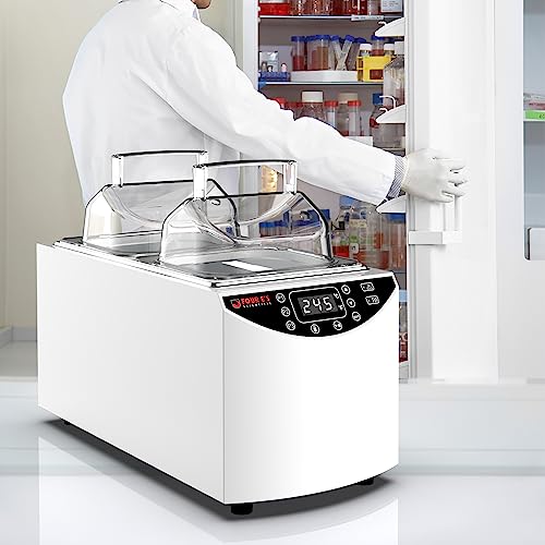 4E's Usa Lab Water Bath - Digital 5 Liter Laboratory Electric Water Bath With Precise Temperature Control, Double Safety Features, And Easy To Read Led Display, Model Wb201 #TOP6