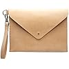 Realeather DIY Envelope Clutch Purse Kit, Natural