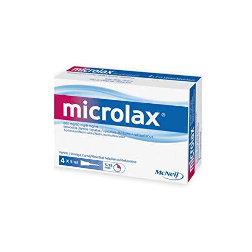 Microlax Enema 5ml, Pack of 4