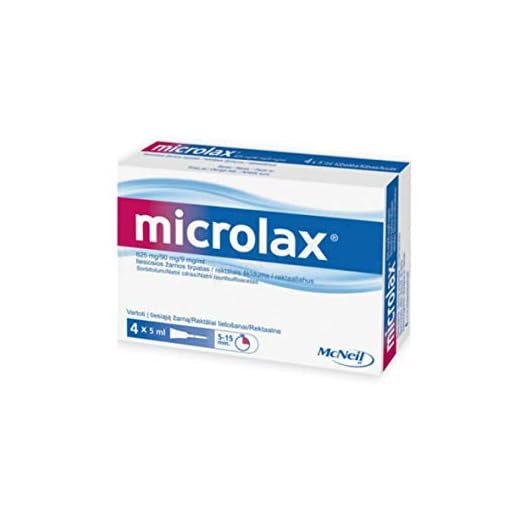 Microlax Fast Constipation Relief 4-Pack