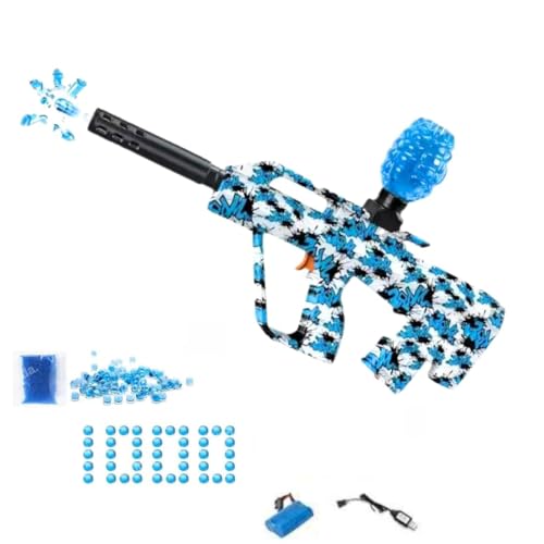 Image of Vikrida Small Balls Blaster Gun & Foam Blaster Gun for Adults with 1000 Small Balls | Range Up to 65 ft | Rechargeable Battery