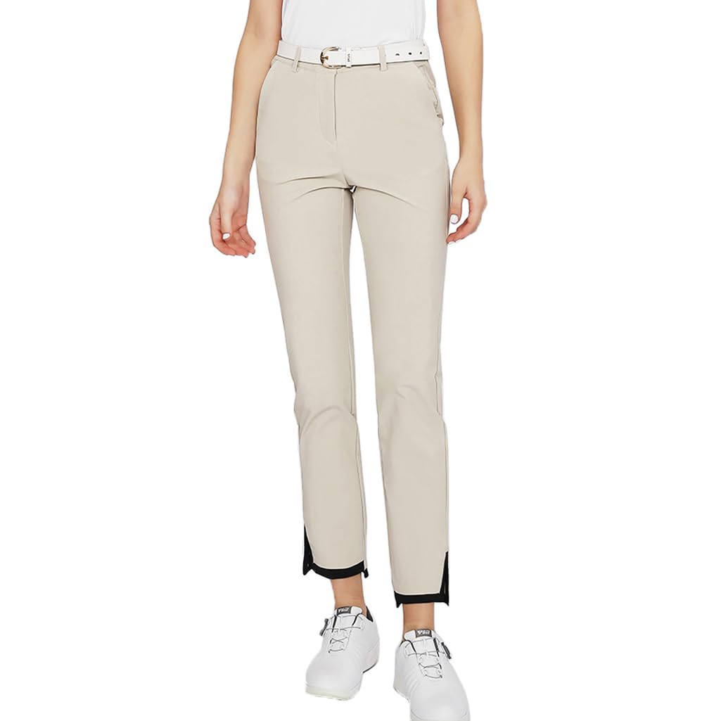 Pantaloni da Jogging da Golf da Donna Estivi Leggeri Elasticizzati Casual da Lavoro alla Caviglia
