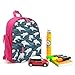 Beluga Whale Cute Backpack Small Daily Daypack Travel Shoulder Bag with Adjustable Strap Graphic Print