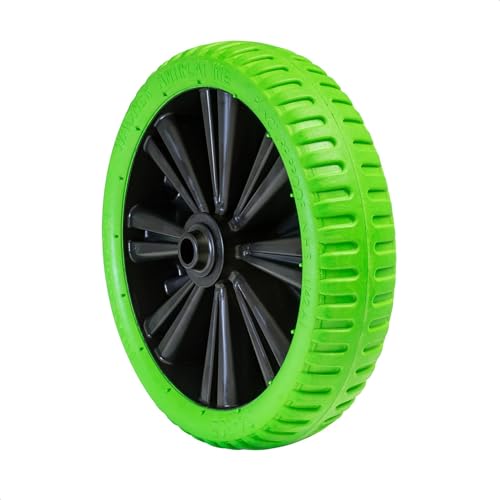 WAGNER Wheelbarrow Wheel Puncture Proof PU Foamed Wheel Diameter Wheel 332 x 65 mm Axle Hole 20 mm Load Capacity 150 kg 04833201