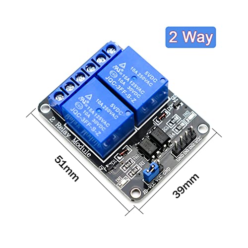 Module de relais 8 voies 5V 12V 24V avec optocoupleur pour automatisme - 3