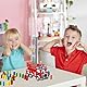 CEWROM Feuerwehrauto Spielzeug, Feuerwehr Spielzeug, Pädagogisches Spielzeug, 160 Stück Domino Spielzeug, Kinderbau und Stapelspielzeug für 3 4 5 6 7 Jahre alte Jungen und Mädchen
