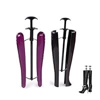 JACKANNA 2 Stück Stiefelspanner Damen Reitstiefel mit Griff, Schuhspanner Stiefel Spanner, Verstellbare Schuhspanner Zedernholz Für Mittelhohe Stiefel, Schneestiefel Und Lederstiefel (C)