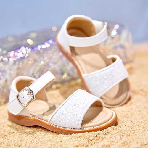Image of Kiderence Toddler Girls Sandals Little Girls Kids Summer Shoes Toddler Sandals