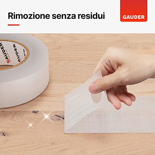 GAUDER Nastro per moquette (25m) | Nastro adesivo
