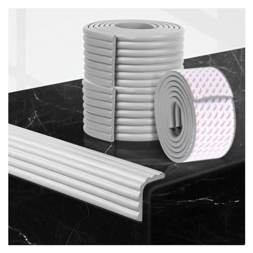 Sécurité table de cheminée et escalier : pack de 2 protections d'angle grises 3M - 2