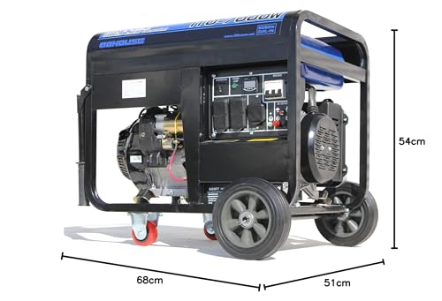 ハチハチハウス ガソリン発電機 三相200V/20A出力 ITO-7000W の商品画像 9