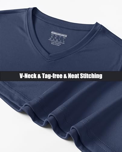 Image of MAGCOMSEN Sun Shirts for Women Long Sleeve SPF Shirt V-Neck UPF 50+ UV Prontection Quick Dry Top for Workout Hiking Swim