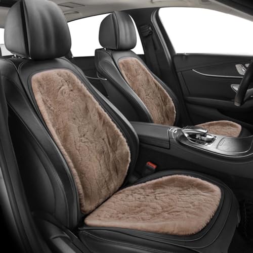 Housses siege auto KIA Forte velours vison pour stopper les sièges glissants