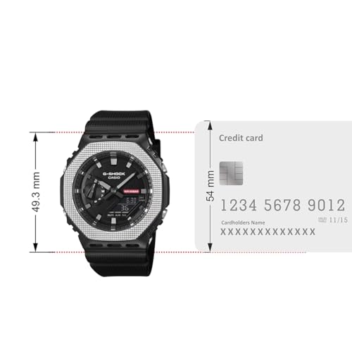 Image of Casio G-Shock GM-2100BM-1ADR Analog-Digital Black Watch Men (G1762)