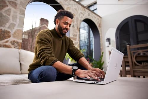 Image of HP EliteBook 845 G8 Business Laptop, 14 inch FHD(1920 x 1080) Display, AMD Ryzen 5 Pro 5650U Processor 2.3-4.2GHz, 16GB RAM, 512GB SSD, Win 10 Pro, Silver(Renewed)