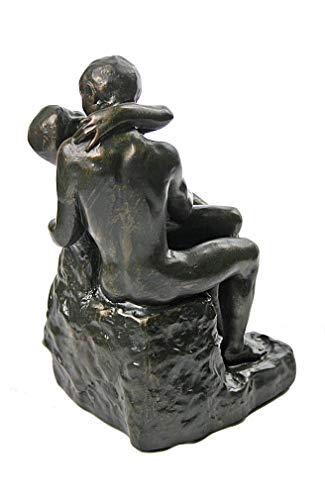 The Kiss de Rodin en Bronce - Pequeña miniatura 2