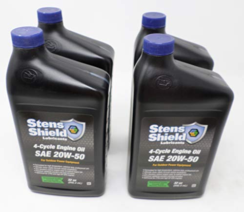 Aceite para motor 20W-50 pack 4 botellas 1 cuarto miniatura 1