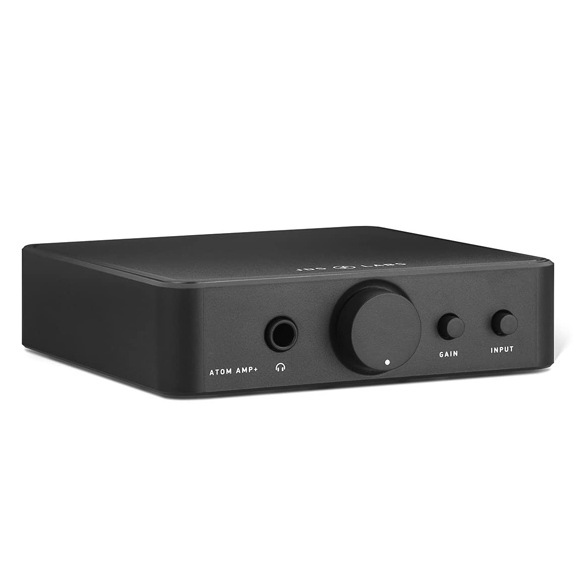 JDS Labs Atom Amp+ [UK Plug] - High Power Headphone Amplifier/Preamp, Dual Inputs: 3.5mm/RCA, Dual Outputs: 6.35mm/RCA, Dual Gain, Smart Logic
