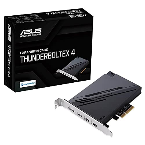 ASUSTEK THUNDERBOLT EX 4  THUNDERBOLT 4(USB?C) Ʈ ÷ Ʈ 1.4 PCIE 3.0X4 ̽ Ȯ ī