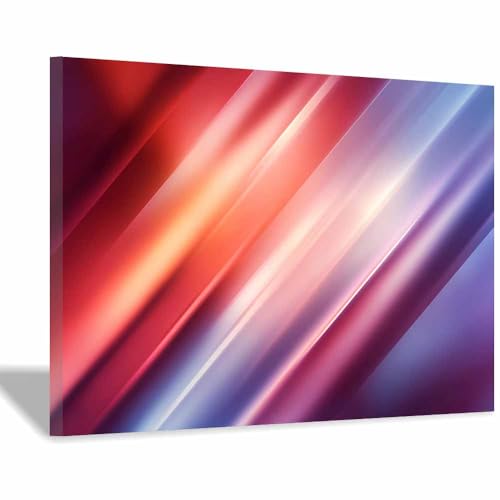 Affiche peinture tableau abstrait pour raviver un mur blanc de salon ou chambre
