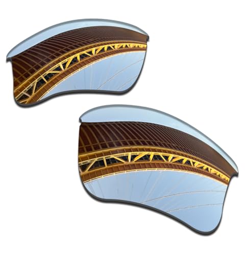 Image of 1.5MM Polarized Replacement Lenses for Oakley Flak Jacket XLJ Sunglasses, Anti-Scratch | Perfectly Fit