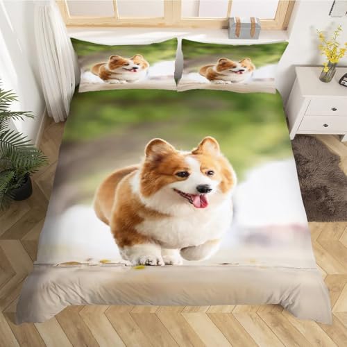 Housse couette en microfibre douce 240x260 à fermeture éclair facile d'entretien - 3