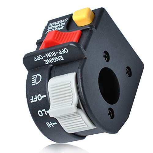 4010560 Handlebar Headlight Hi Lo Off Beam Light Kill Stop Switch Compatible with Polaris Sportsman 400 700 800 2001-2005 ATP 500 Magnum 325 330 500 Xpedition Xplorer Trail for ATV/Motorcycle 4010591