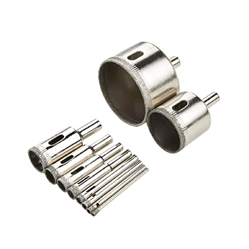 Brocas de diamante para vidrio y cerámica 10 piezas miniatura 5