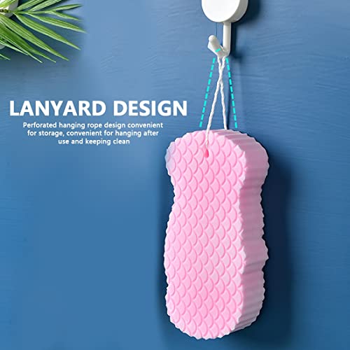 1Pc Spugna Doccia Esfoliante, Spugna Bagno