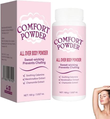 Talc Free Powder, Whole Body Deodorant For Women, Body Powder Fresh Scent, All Over Body Comfort Powder For Sweat And Chafing Relief, Against Moisture (1)