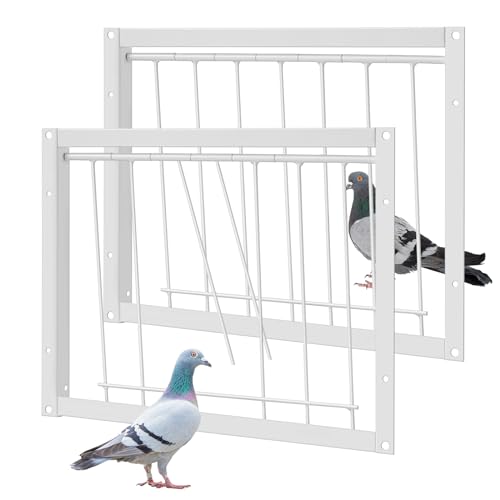Suzile 2 Pcs 11.81" x 10.24" Pigeon Cage Door Bird