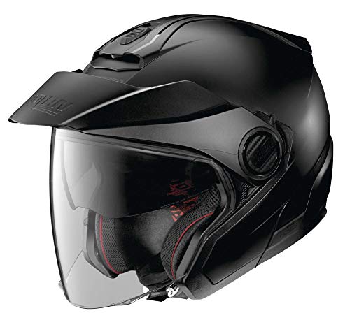 Nolan N40-5 Solid Open Face Helmet Flat Black Md #TOP3