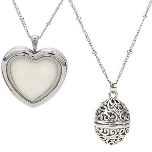 2 BREAST MILK Lockets. DIY preservation keepsakes. Breastmilk necklace making