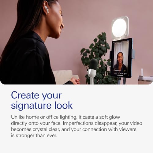 Elgato Key Light Neo – Luz profesional para videollamadas, sin destellos, montura ajustable para monitor, control manual y por Wi-Fi, streaming, Teams/Zoom/Slack/Twitch/Youtube – Plug-n-play, PC, Mac