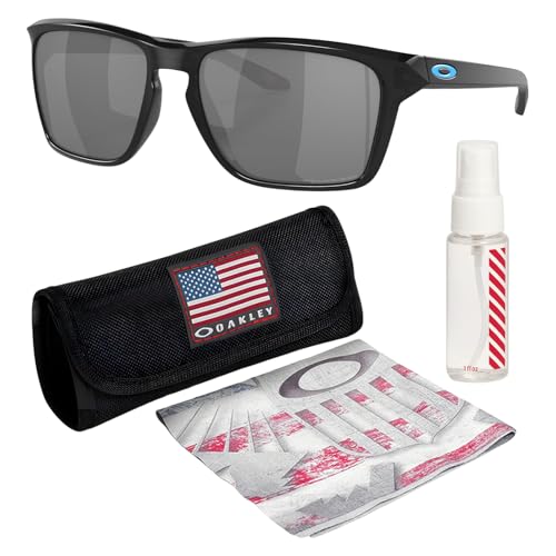 Image of Oakley SYLAS OO9448 Rectangle Shape Sunglasses With Official Eyewear Kit | Men's Sunglasses