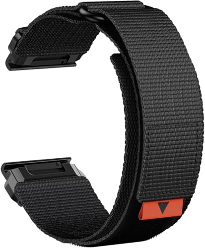 Bracelet en nylon 22mm compatible Garmin Forerunner 935 et montre Fenix 5 Easyfit
