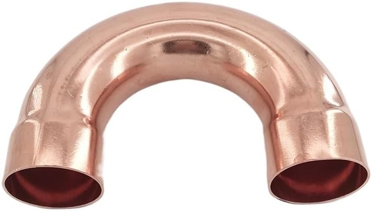 Welded Pipe Joints Socket of Thickened Copper U-Elbow for 54 mm Air Conditioning Refrigeration Fitting