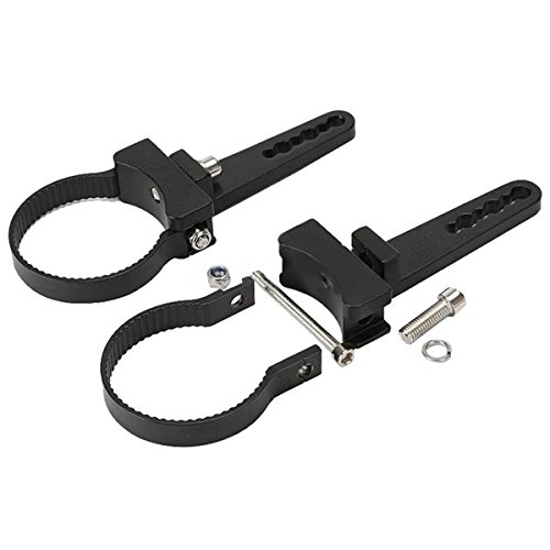 Guckmall 2PCS 6,3 cm LED light aluminum Bullbar