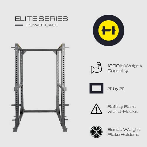 Hulkfit Elite Series Multi-Function Adjustable Power Cage 3" X 3" #TOP3