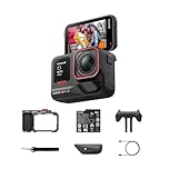 Insta360 Ace Pro 2 Xplorer Bundle No SD Card-8K Waterproof Action Camera Co-Engineered with Leica, 1/1.3" Sensor, Dual AI Chip, Leading Low Light, Superior Audio for Street Photography, Single Battery