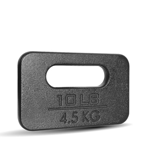 Poids de musculation avec poignée ergonomique pour entraînement lesté