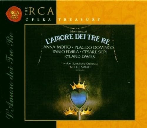 Montemezzi: L Amore Dei Tre Re [Audio CD] Domingo / Moffo / Santi / London S. O.