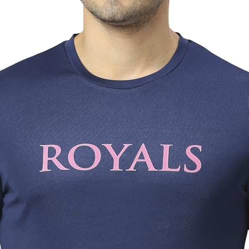 Image of playR x RR Match Jersey 2023 - Men's Plain T-Shirt Regular Fit Activewear Lightweight, Comfortable, Durable Sports Tee for Match Day, Training, Practice Everyday Wear for All Season