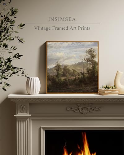 InSimSea ヴィンテージウォールアート装飾、16 x 16、L1075 [2]