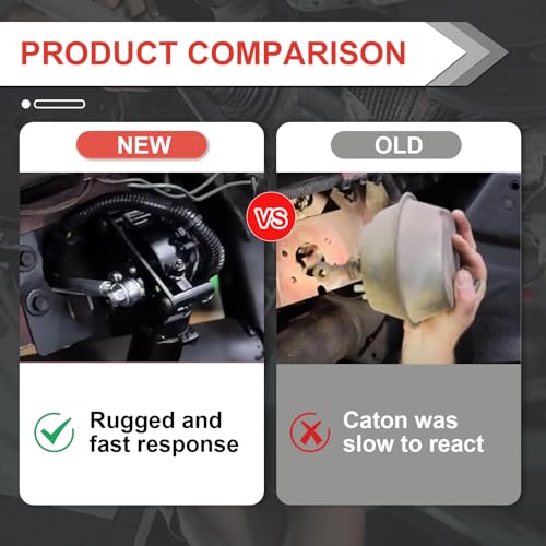 Image of Electric Headlight Motor Conversion Kit - 2PCS Front Left & Right Compatible with Chevrolet Corvette C3 (1968-1982) Headlight Motor -Replaces OE#914015